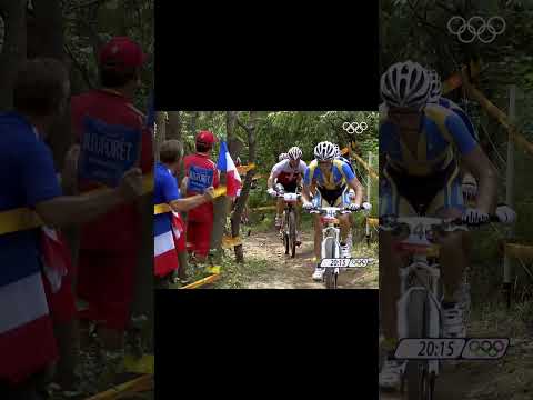 The breathtaking moments of mountain biking excellence from the Beijing 2008 Olympics ???? #Olympics
