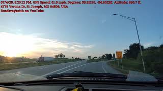 07/07/25 going to Kohl's on North Belt Highway in St Joseph Missouri 64506
