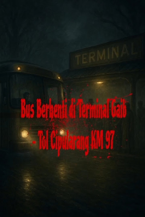 Bus Berhenti di Terminal Gaib – Tol Cipularang KM 97 ❗#cerita #cipularang #bandung #jakarta #horror