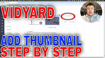 ✅  How To Add Thumbnail To Vidyard Video🔴