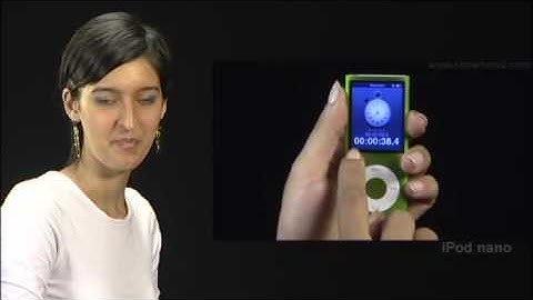 New iPod Nano - How to  resume an open session of the stopwatch in iPod Nano