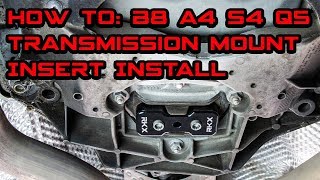 How To Install: RKX Billet Transmission Mount for AUDI B8