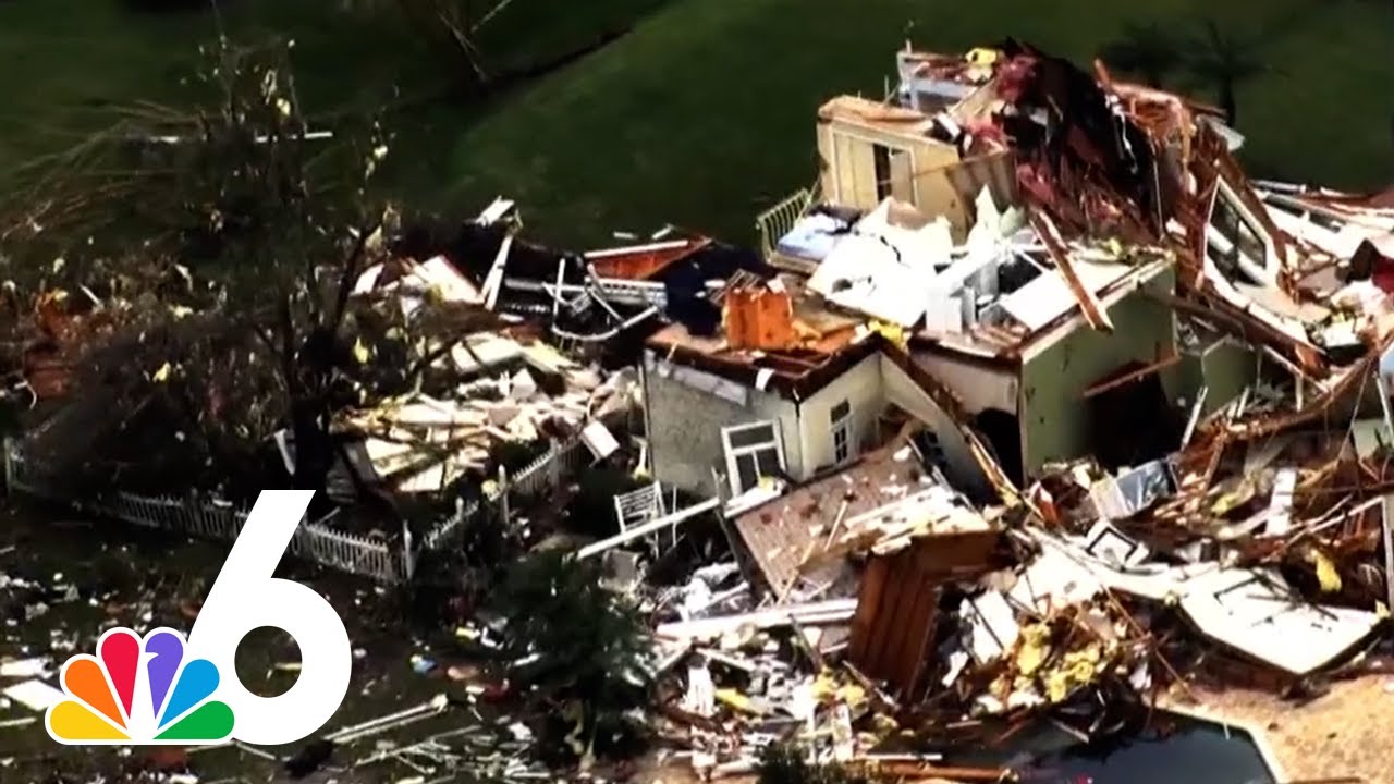EF-2 tornado leaves path of destruction in Florida - YouTube