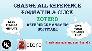 Change reference style in word using zotero #zotero #journal #research #researchpublication