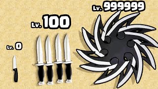 Upgrading The SHARPEST KNIFE to MAX LEVEL