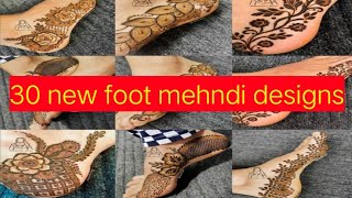 foot henna designs 2022|trending foot mehndi designs 2022|bridal foot mehndi designs