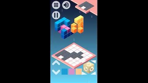 Shadows 3D Block Puzzle level 42  walkthrough