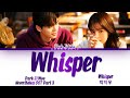 Park ji woo   whisper nevertheless ost part 3  ost part 3 lyrics hanromeng