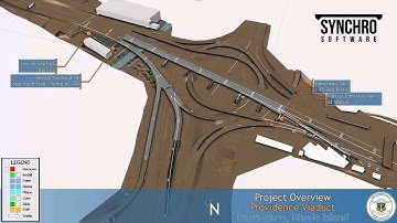 I-95 Viaduct Bridge Replacement Construction Simulation