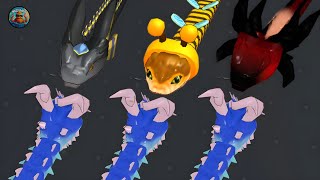 Snake Clash 🐍 3 Legendary Snakes vs Giant Monster! 🔥👑 screenshot 5