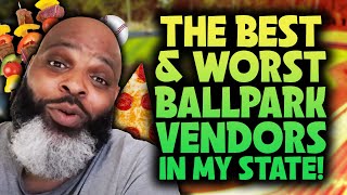Eating At The WORST & BEST Ballpark Vendors In My State | SEASON 2