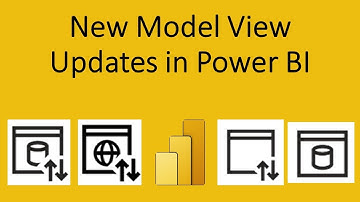 New Model View Updates in Power BI