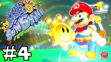 Super Mario Sunshine HD 100% - Part 4: Bianco Hills Secret Shine Sprites!