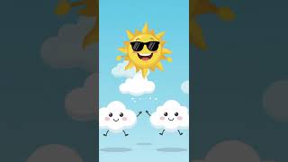 Happy Dancing Sun & Clouds Animation