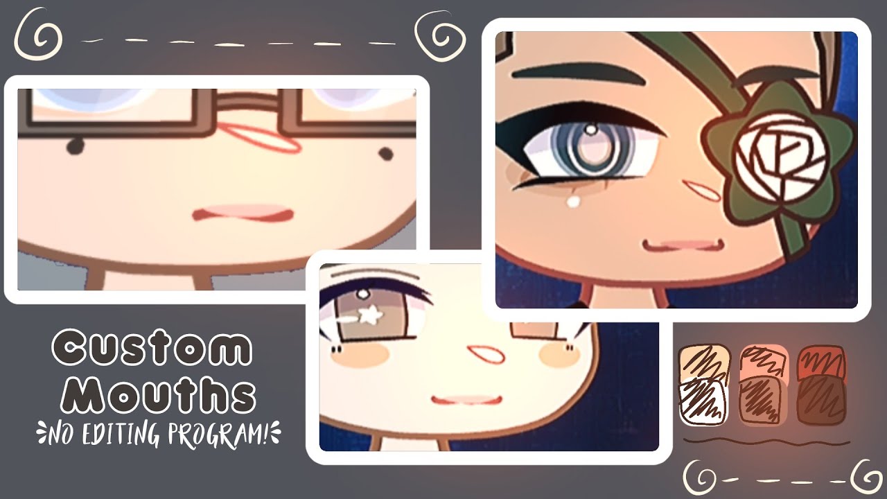 Top 10 gacha life mouths edits ideas and inspiration