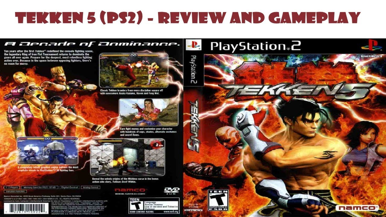 TEKKEN 5 (Arcade / PS2) - TFG Review / Art Gallery