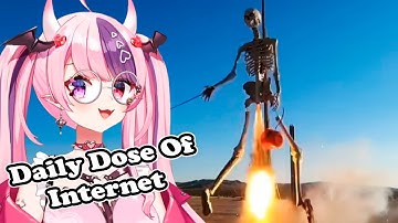 Ironmouse Reacts | Daily Dose Of Internet | Try Not To Laugh