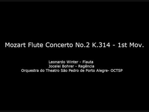 Mozart Flute Concerto No.2 K.314 - 1st Mov
