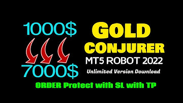 Gold Cọnjurer MT5 - Back-TEST & Unlimited Version Download