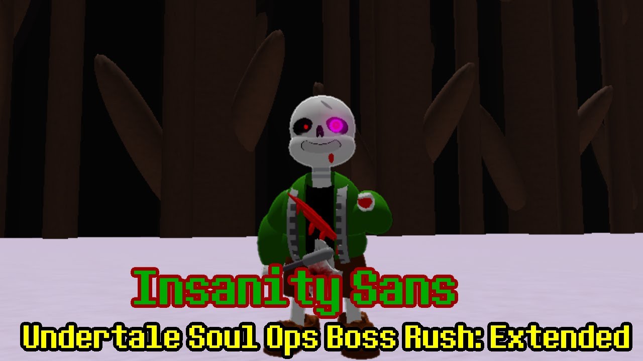 Totally Balanced Soul Ops Boss Rush Reaper!Sans 