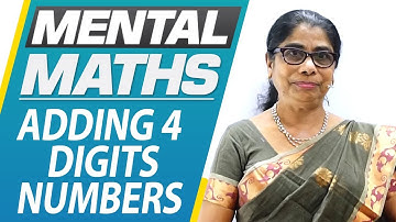 Learn basic of mental Maths for beginners | Adding 4 Digits Numbers | Maths Tricks
