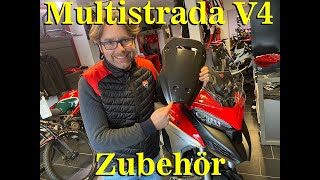 Ducati Multistrada V4S + Welches Zubehör gibt es ❓❓❓ + Auspuff + Carbon +Touring +alle Ducati Parts