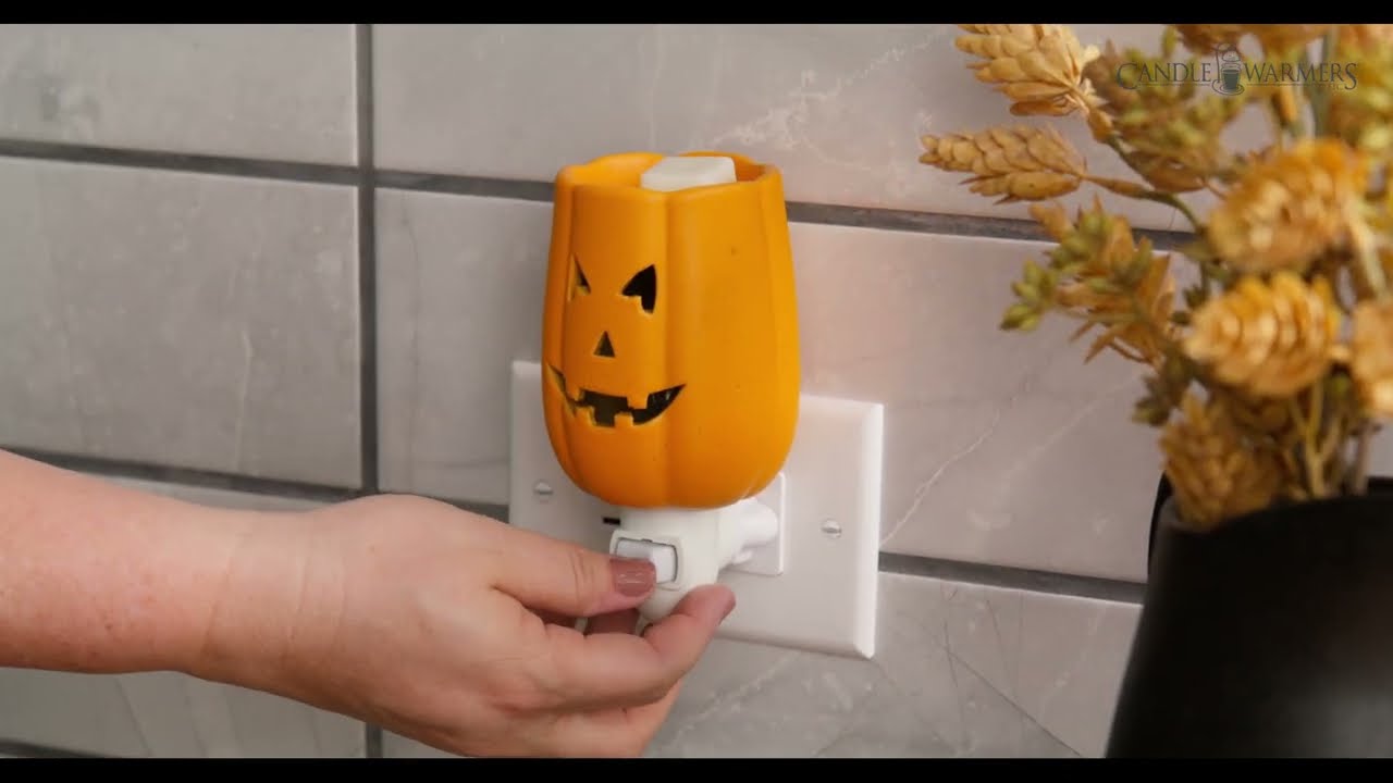 halloween design metal wax melt warmer