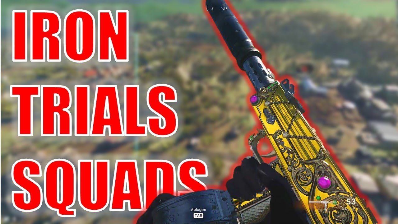 IRON TRIALS SQUADS | So, I actually got MY FIRST WIN in the NEW MODE in my FIRST game!!!