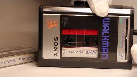 Sony Walkman Radio/Cassette WM-F31/F41 - (Fully Operational) Serial No: 336467