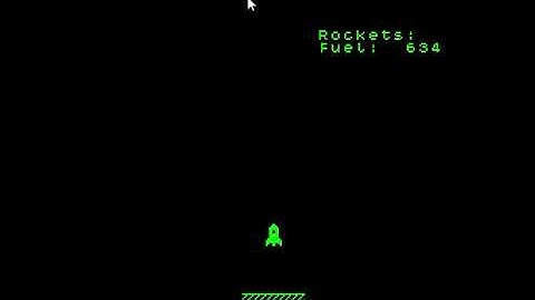 Project: Revelation - a Lunar Lander like game in development for the ZX Spectrum - 20191120