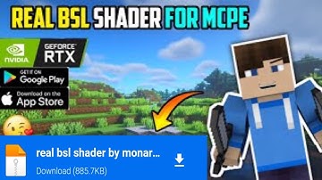 REAL BSL SHADER MINECRAFT PE || NO LAG || BSL SHADER MCPE  WORK 1GB RAM NO LAG || MONARCH GAMING ||