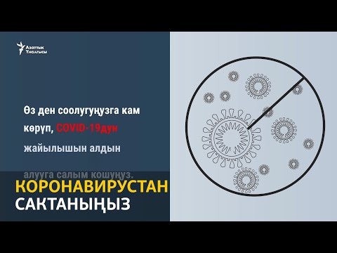 Video: Коронавирустан кандай антисептиктерди сатып алса болот