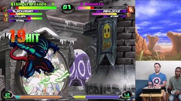 MvC2: Blackheart Prince - Blackheart + Cyke AAA GB to Infinite to HoD Combo .:10.3.24:.