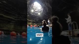 Every wanted to swim in a hot spring inside of a crater?