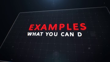 Royalty Free | After Effects Template SFX Spectrum