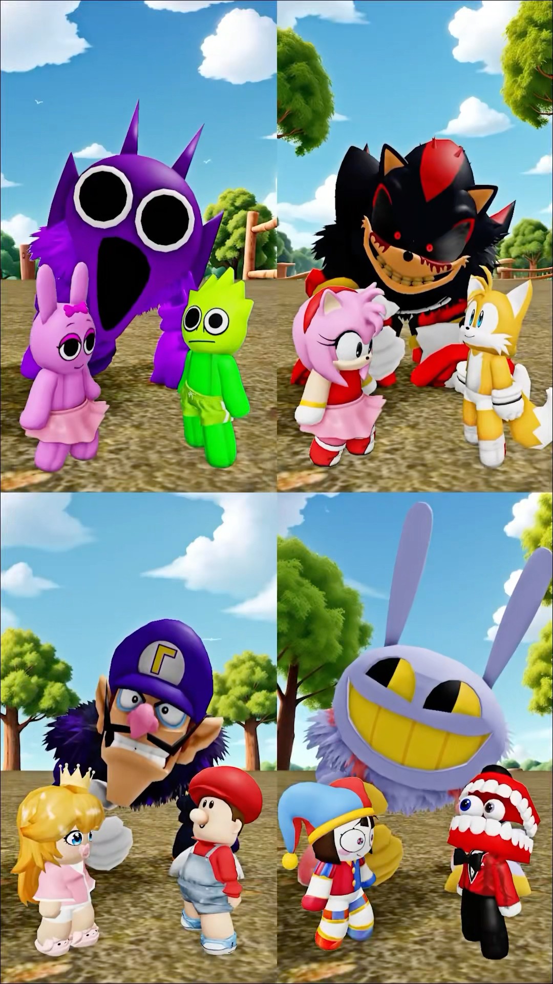 Dog Comes in Roblox #sprunki #incredibox #sonic #mario #pomni