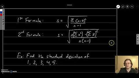 STAT216 Section 3-2 Part I (Standard Deviation)