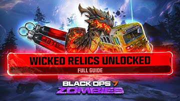 Ashes of the Damned ALL Wicked Relics Unlock Guide (BO7 Zombies Cursed Mode)
