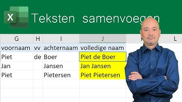 Teksten samenvoegen