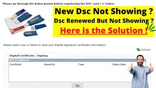 ENROLL /REGISTER NEW DIGITAL SIGNATURE (DSC) NOT DETECTING for E-Tender | ePASS2003 | WD PROXKEY screenshot 4