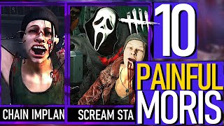 Dead By Daylight - 10 Most PAINFUL Killer MORIS / EXECUTIONS!