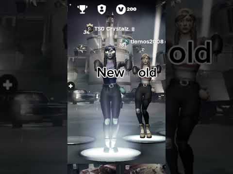 NEW vs OLD icon skins🥺🥺#shorts #fortnite