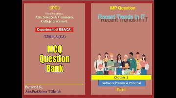 Question Bank  Chapter I (Part I) S/W Process & Project Metrics, Analysis Conc. & Princ.  TYBBA(CA)