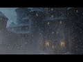 Winter Storm Rages Outside Your Medieval Castle Chamber: Howling Blizzard Sounds For A Deep Sleep