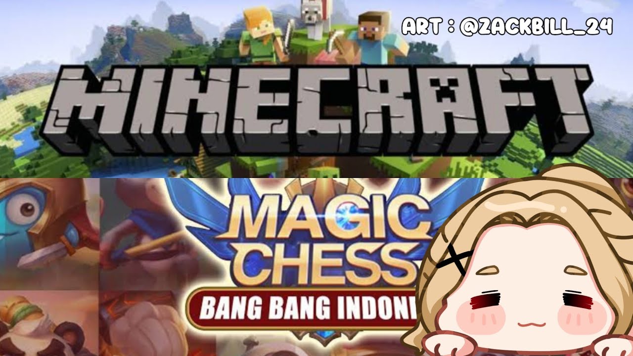 MINECRAFT / MAGIC CHEES 】 MENCARI KESIBUKAN • [ VTUBER ID ] - YouTube