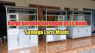 Harga Gerobak Aluminium Cuma 2.8JT Per Unit @pandawaaluminium