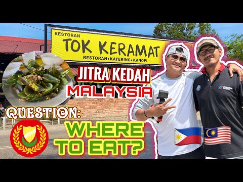 TOK KERAMAT RESTORAN JITRA KEDAH MALAYSIA: WHERE TO EAT WHEN TRAVELLING FROM KL TO THAILAND?