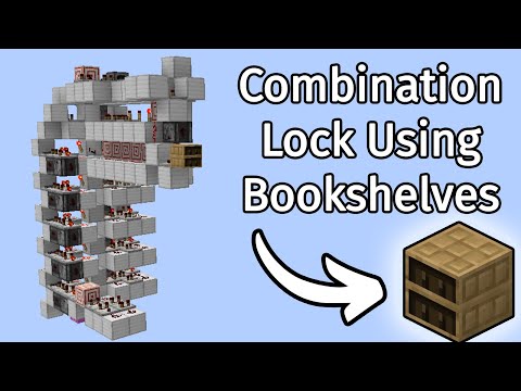 New Chiseled Bookshelf Combination Lock (Minecraft Snapshot 22w46a)