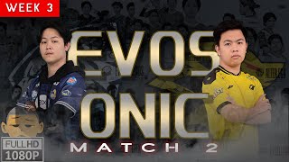 EVOS VS ONIC MATCH 2 MPL ID SEASON 8 | BANG OTAT MAKIN GAK TERKONTROL [1080p - Full HD]