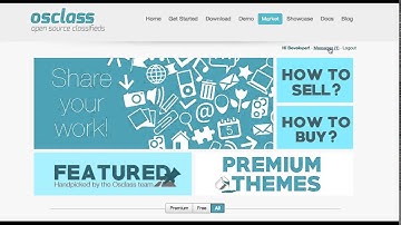 Osclass Market Messenger tool